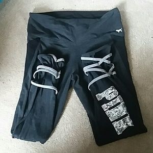 EUC PINK Victoria's Secret sport leggings